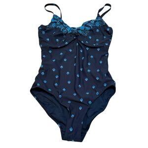 Seafolly Australia‎ Women’s Blue One Piece Bathing Suit - Size 12